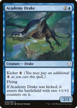 Academy Drake [Dominaria] MTG Single Magic: The Gathering  | Multizone: Comics And Games