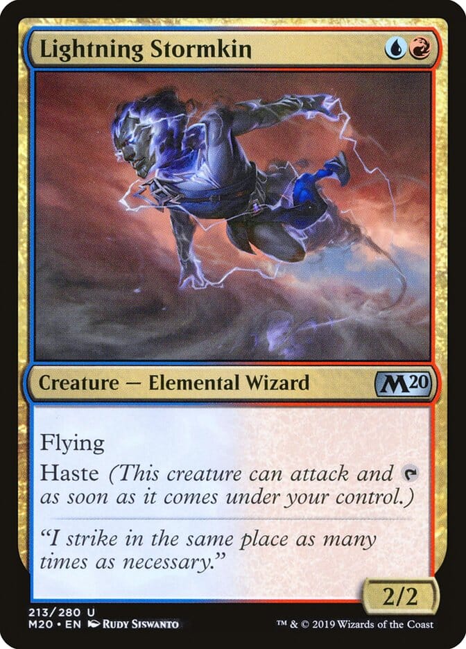 Lightning Stormkin [Core Set 2020] MTG Single Magic: The Gathering  | Multizone: Comics And Games