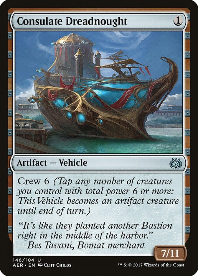 Consulate Dreadnought [Aether Revolt] MTG Single Magic: The Gathering  | Multizone: Comics And Games