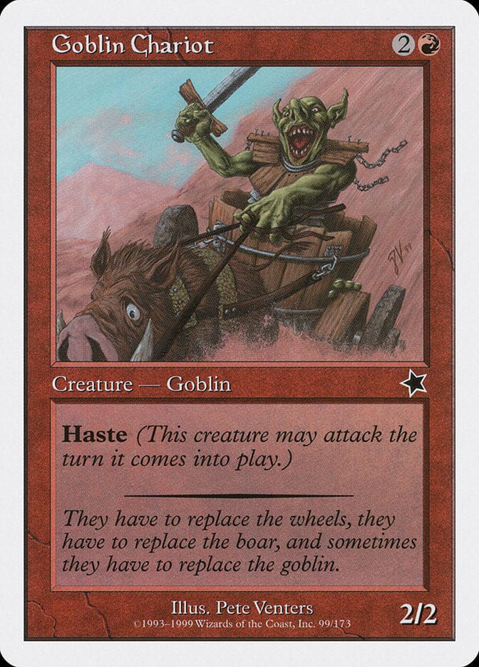 Goblin Chariot [Starter 1999] MTG Single Magic: The Gathering  | Multizone: Comics And Games