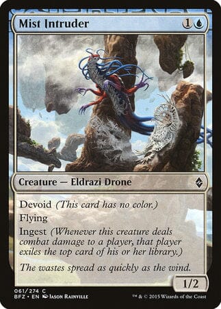 Mist Intruder [Battle for Zendikar] MTG Single Magic: The Gathering  | Multizone: Comics And Games