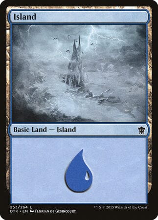 Island (253) [Dragons of Tarkir] MTG Single Magic: The Gathering  | Multizone: Comics And Games