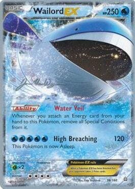 Wailord EX (38/160) (HonorStoise - Jacob Van Wagner) [World Championships 2015] Pokemon Single Pokémon  | Multizone: Comics And Games
