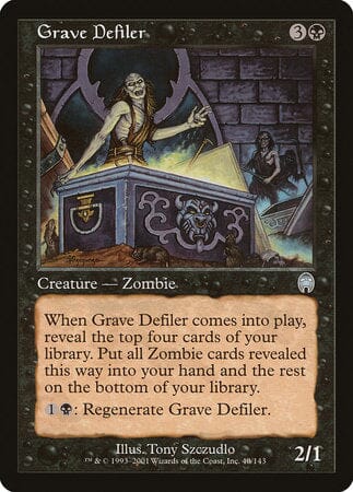 Grave Defiler [Apocalypse] MTG Single Magic: The Gathering  | Multizone: Comics And Games