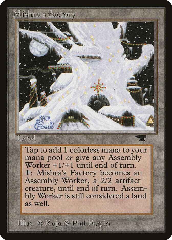 Mishra's Factory (Winter) [Antiquities] MTG Single Magic: The Gathering  | Multizone: Comics And Games