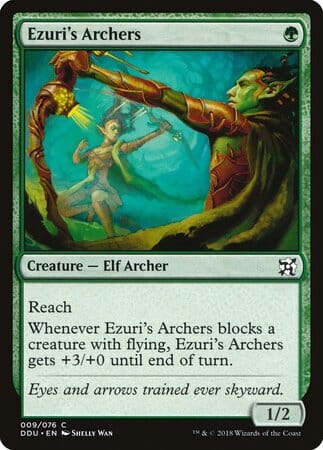 Ezuri's Archers [Duel Decks: Elves vs. Inventors] MTG Single Magic: The Gathering  | Multizone: Comics And Games