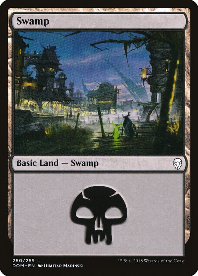 Swamp (260) [Dominaria] MTG Single Magic: The Gathering  | Multizone: Comics And Games