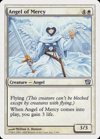 Angel of Mercy [Ninth Edition] MTG Single Magic: The Gathering  | Multizone: Comics And Games