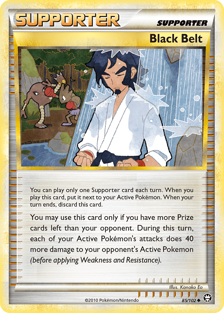 Black Belt (85/102) [HeartGold & SoulSilver: Triumphant] Pokemon Single Pokémon  | Multizone: Comics And Games