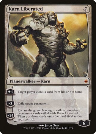 Karn Liberated [New Phyrexia] MTG Single Magic: The Gathering  | Multizone: Comics And Games