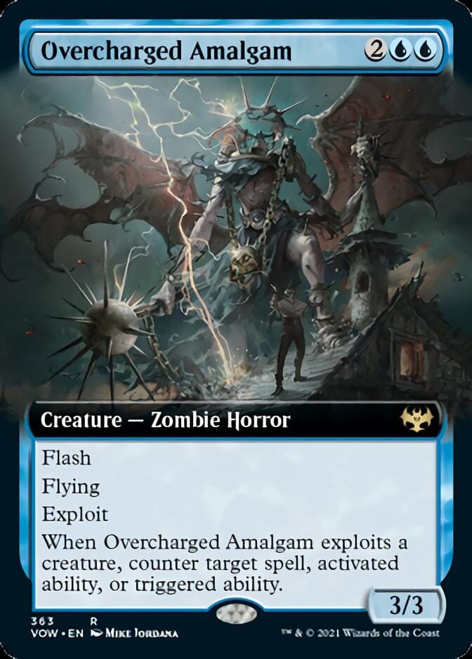 Overcharged Amalgam (Extended) [Innistrad: Crimson Vow] MTG Single Magic: The Gathering  | Multizone: Comics And Games