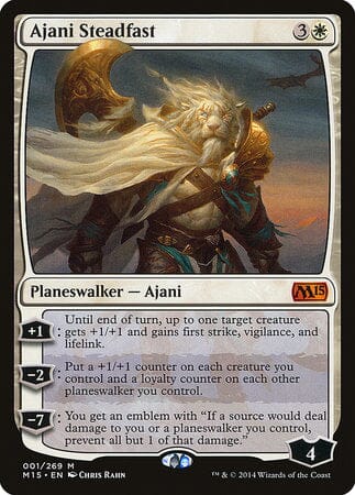 Ajani Steadfast [Magic 2015] MTG Single Magic: The Gathering  | Multizone: Comics And Games