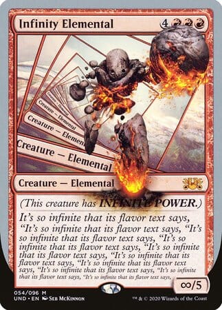 Infinity Elemental [Unsanctioned] MTG Single Magic: The Gathering  | Multizone: Comics And Games