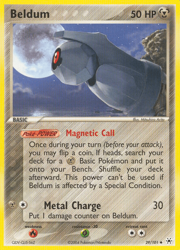 Beldum (29/101) [EX: Hidden Legends] Pokemon Single Pokémon  | Multizone: Comics And Games