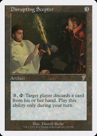 Disrupting Scepter [Seventh Edition] MTG Single Magic: The Gathering  | Multizone: Comics And Games