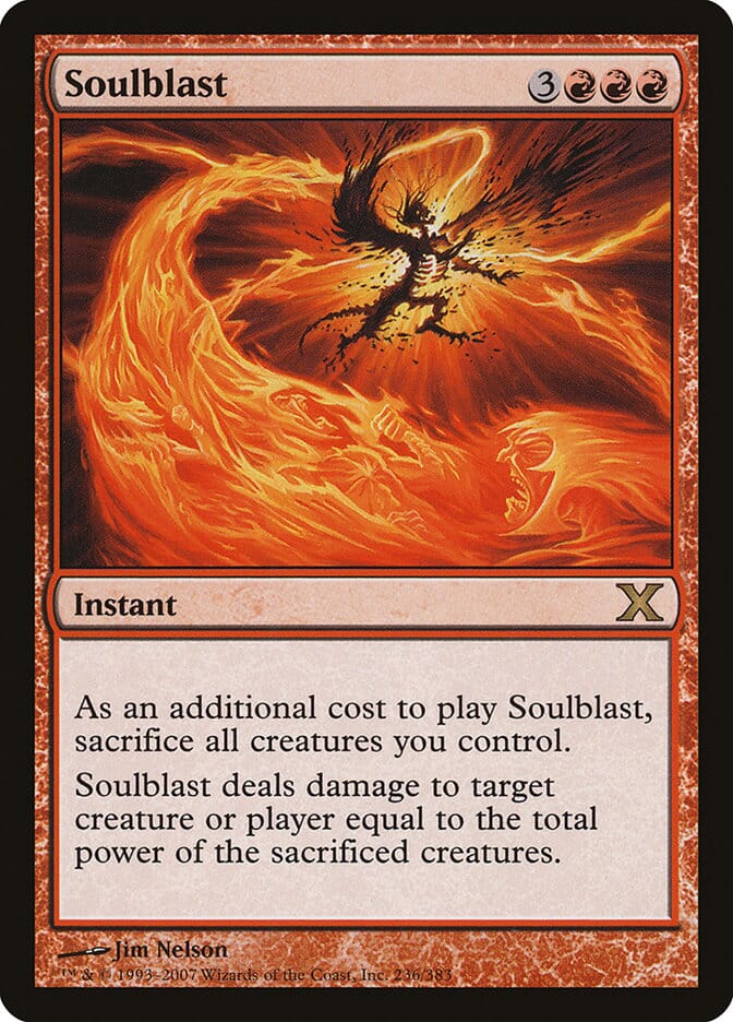 Soulblast [Tenth Edition] MTG Single Magic: The Gathering  | Multizone: Comics And Games