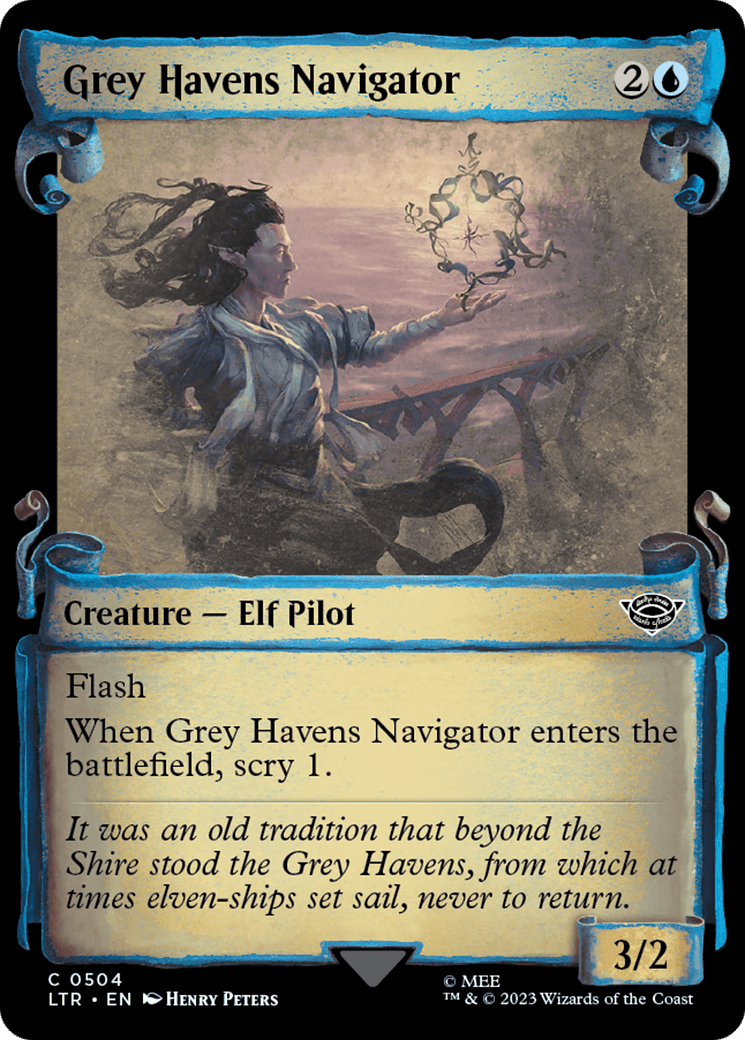 Grey Havens Navigator [The Lord of the Rings: Tales of Middle-Earth Showcase Scrolls] MTG Single Magic: The Gathering  | Multizone: Comics And Games