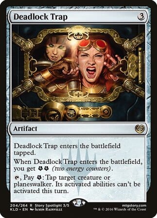 Deadlock Trap [Kaladesh] MTG Single Magic: The Gathering  | Multizone: Comics And Games