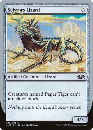 Scissors Lizard [Unsanctioned] MTG Single Magic: The Gathering  | Multizone: Comics And Games