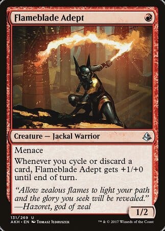 Flameblade Adept [Amonkhet] MTG Single Magic: The Gathering  | Multizone: Comics And Games