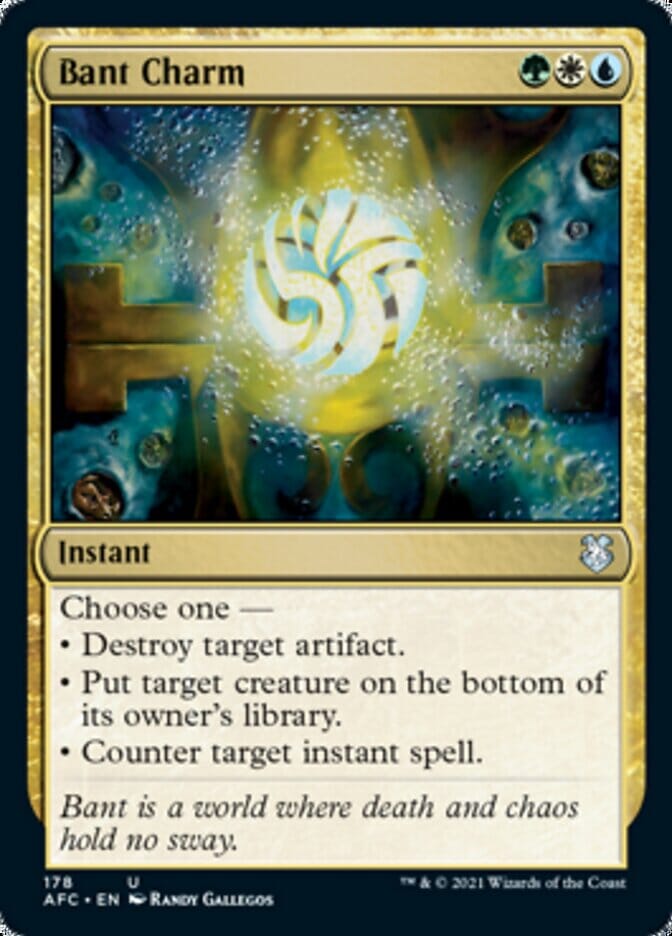Bant Charm [Dungeons & Dragons: Adventures in the Forgotten Realms Commander] MTG Single Magic: The Gathering  | Multizone: Comics And Games