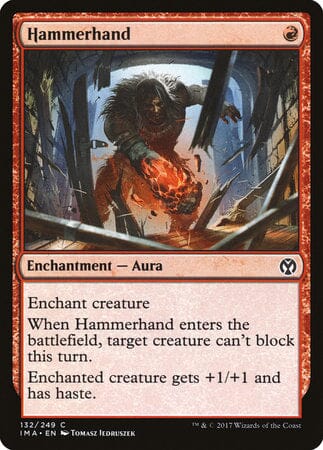 Hammerhand [Iconic Masters] MTG Single Magic: The Gathering  | Multizone: Comics And Games