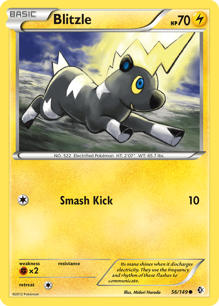 Blitzle (56/149) [Black & White: Boundaries Crossed] Pokemon Single Pokémon  | Multizone: Comics And Games