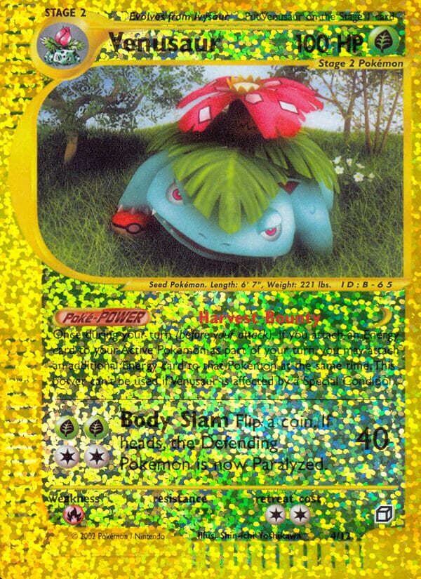 Venusaur (4/12) [Box Topper] Pokemon Single Pokémon  | Multizone: Comics And Games