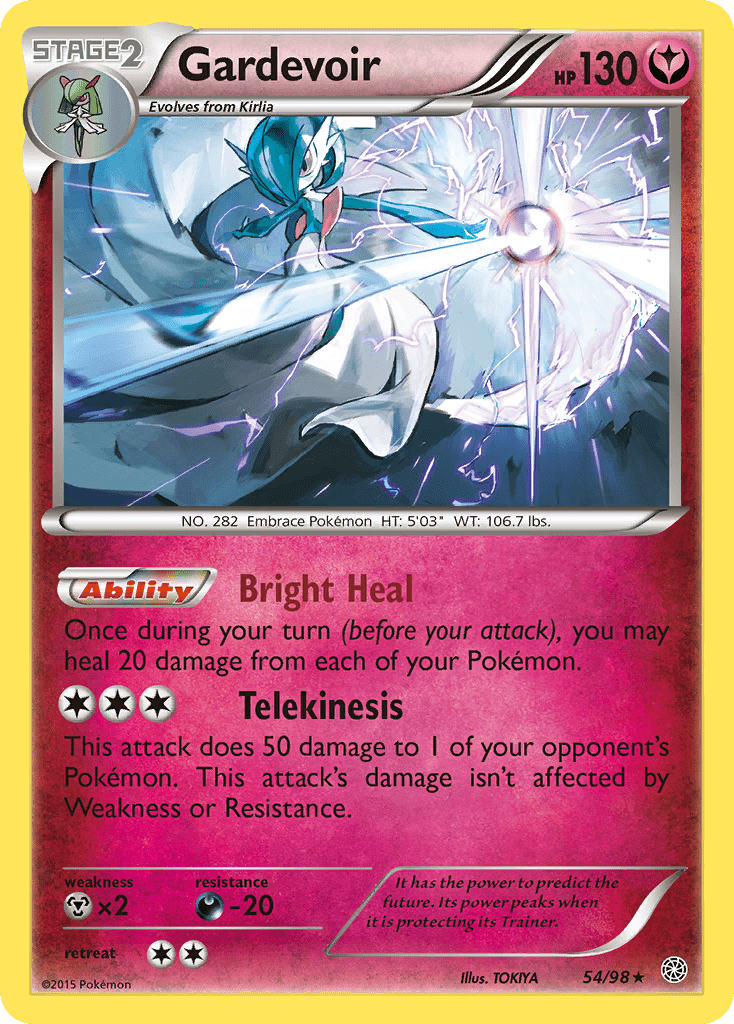 Gardevoir (54/98) [XY: Ancient Origins] Pokemon Single Pokémon  | Multizone: Comics And Games