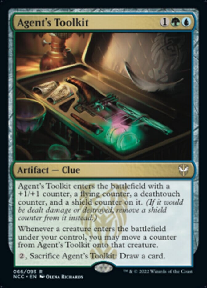 Agent's Toolkit [Streets of New Capenna Commander] MTG Single Magic: The Gathering  | Multizone: Comics And Games