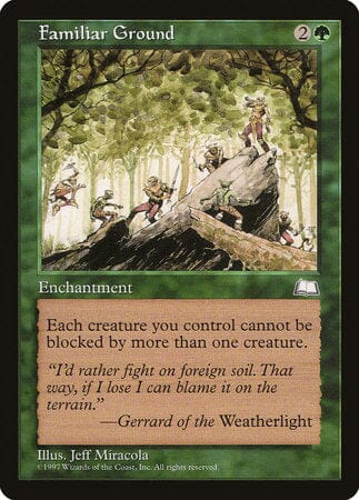 Familiar Ground [Weatherlight] MTG Single Magic: The Gathering  | Multizone: Comics And Games