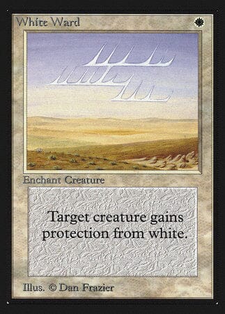 White Ward (IE) [Intl. Collectors’ Edition] MTG Single Magic: The Gathering  | Multizone: Comics And Games