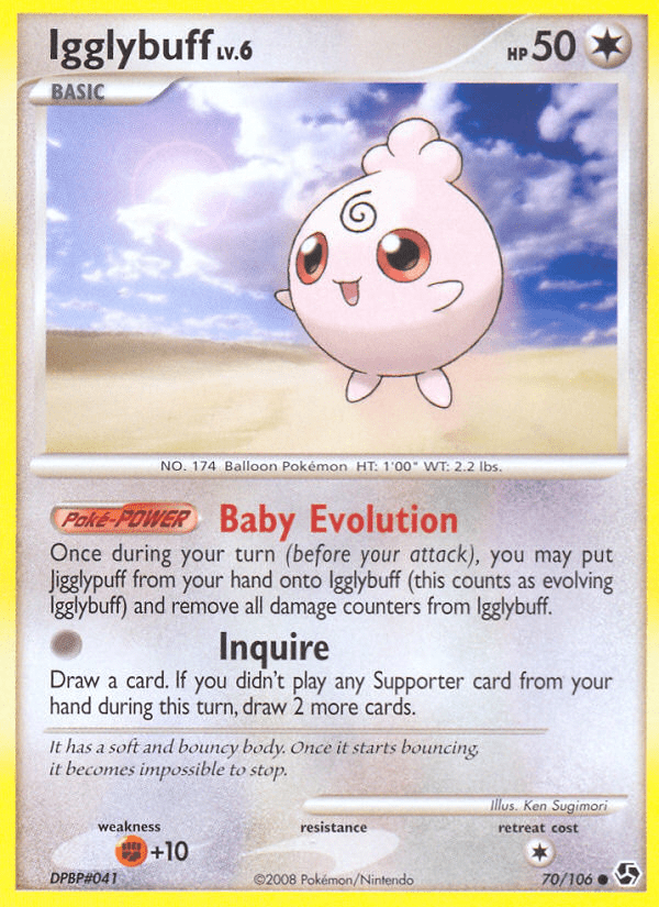 Igglybuff (70/106) [Diamond & Pearl: Great Encounters] Pokemon Single Pokémon  | Multizone: Comics And Games