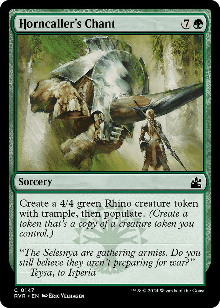 Horncaller's Chant [Ravnica Remastered] MTG Single Magic: The Gathering  | Multizone: Comics And Games
