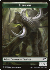 Elephant Token [Double Masters] MTG Single Magic: The Gathering  | Multizone: Comics And Games