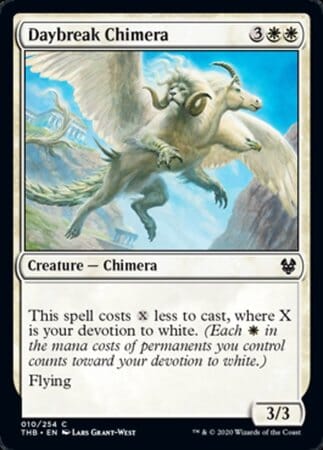 Daybreak Chimera [Theros Beyond Death] MTG Single Magic: The Gathering  | Multizone: Comics And Games