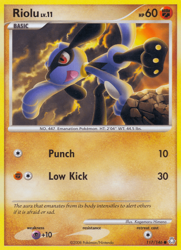 Riolu (117/146) [Diamond & Pearl: Legends Awakened] Pokemon Single Pokémon  | Multizone: Comics And Games