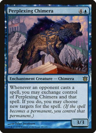 Perplexing Chimera [Born of the Gods] MTG Single Magic: The Gathering  | Multizone: Comics And Games
