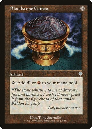 Bloodstone Cameo [Invasion] MTG Single Magic: The Gathering  | Multizone: Comics And Games