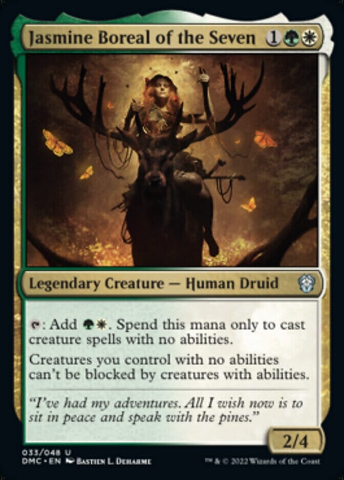 Jasmine Boreal of the Seven [Dominaria United Commander] MTG Single Magic: The Gathering  | Multizone: Comics And Games