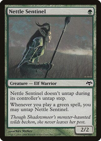 Nettle Sentinel [Eventide] MTG Single Magic: The Gathering  | Multizone: Comics And Games