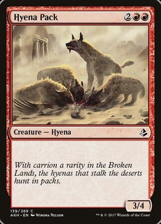 Hyena Pack [Amonkhet] MTG Single Magic: The Gathering  | Multizone: Comics And Games