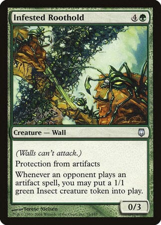 Infested Roothold [Darksteel] MTG Single Magic: The Gathering  | Multizone: Comics And Games