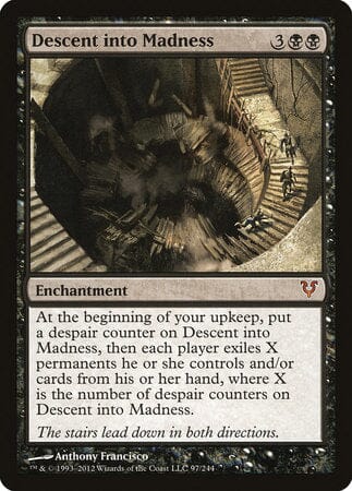 Descent into Madness [Avacyn Restored] MTG Single Magic: The Gathering  | Multizone: Comics And Games