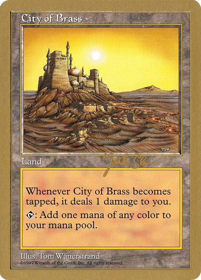 City of Brass (Jakub Slemr) [World Championship Decks 1997] MTG Single Magic: The Gathering  | Multizone: Comics And Games