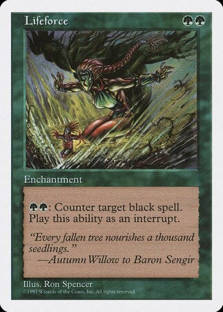Lifeforce [Fifth Edition] MTG Single Magic: The Gathering  | Multizone: Comics And Games