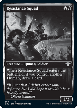 Resistance Squad [Innistrad: Double Feature] MTG Single Magic: The Gathering  | Multizone: Comics And Games