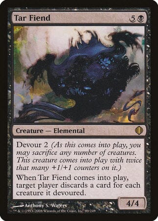 Tar Fiend [Shards of Alara] MTG Single Magic: The Gathering  | Multizone: Comics And Games