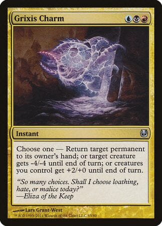 Grixis Charm [Duel Decks: Ajani vs. Nicol Bolas] MTG Single Magic: The Gathering  | Multizone: Comics And Games