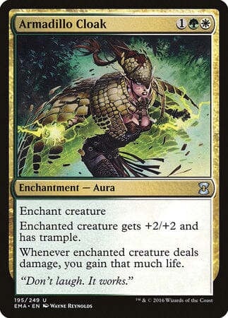 Armadillo Cloak [Eternal Masters] MTG Single Magic: The Gathering  | Multizone: Comics And Games